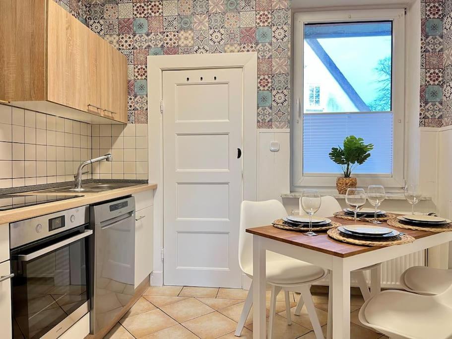 Apartment Perlmutt Mit Balkon Husum  Kültér fotó
